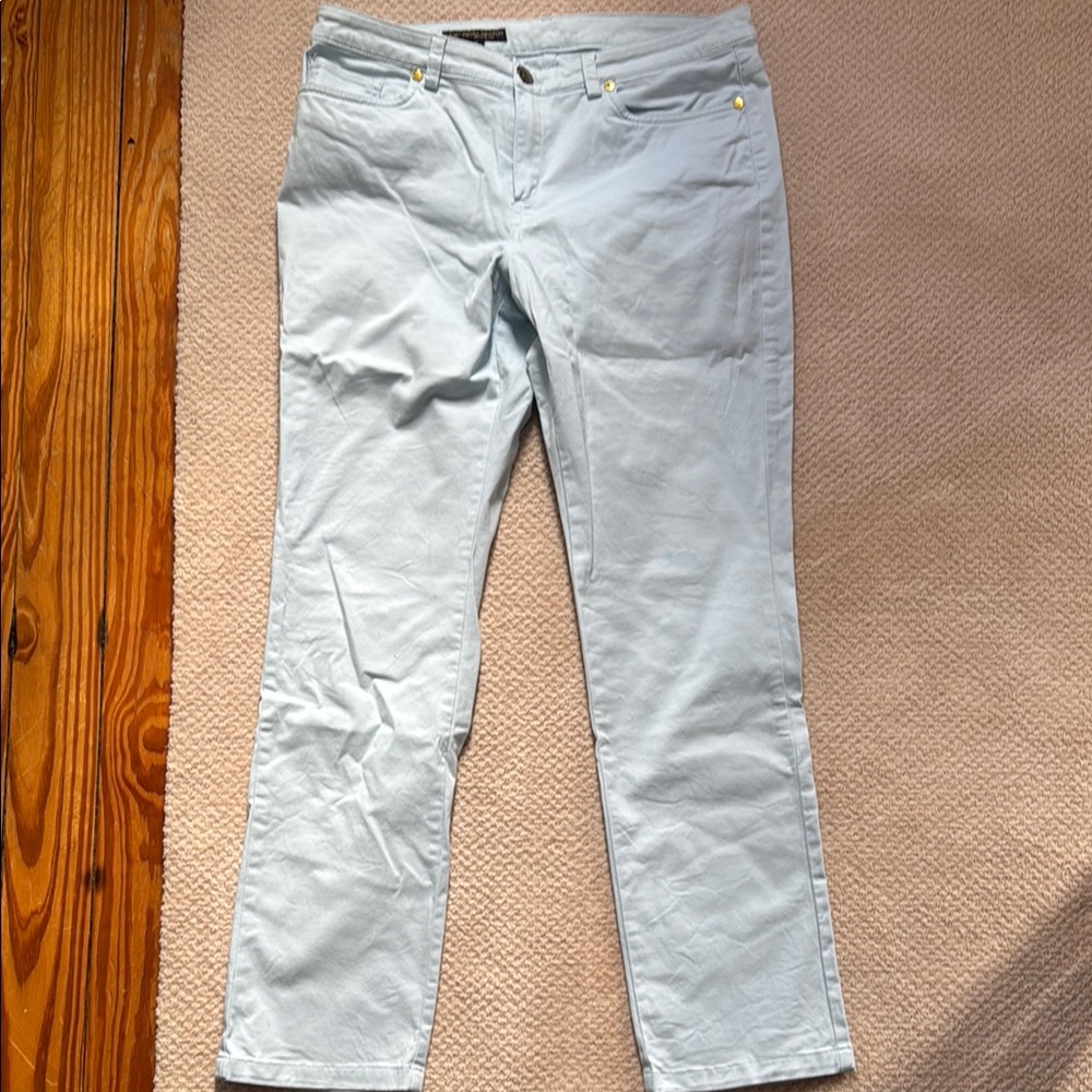 Brooks Brothers Blue Straight Leg Jeans for Casual Wear